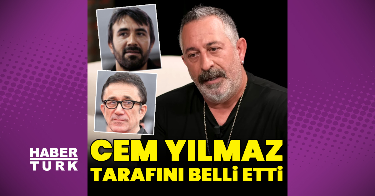 Cem Yılmaz, tarafını belli etti