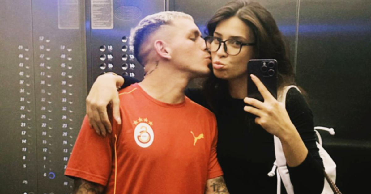 Lucas Torreira ile Devrim Özkan’dan, romantik paylaşım