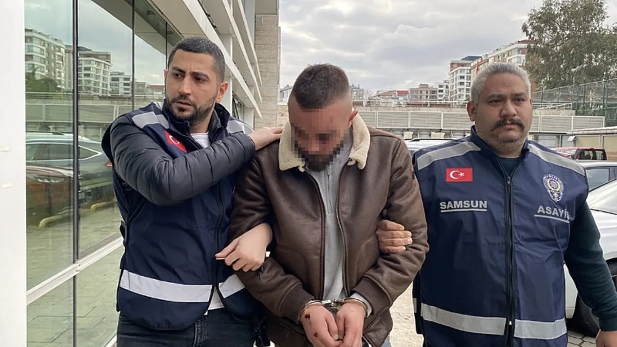 Samsun’da dehşet anları: Husumetlisini ayak parmağından vurdu!