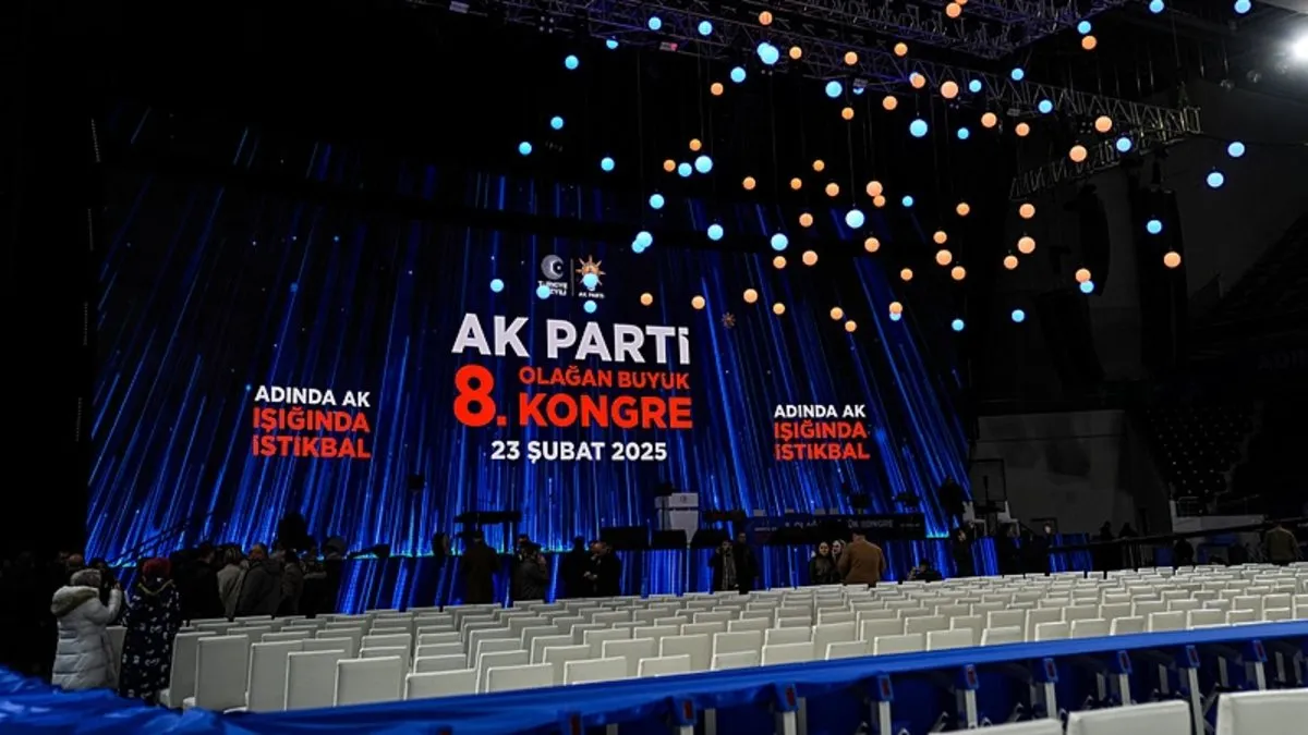 AK Parti’de 8. Olağan Büyük Kongre hazırlıkları tamamlandı! Başkan Erdoğan hangi mesajları verecek?