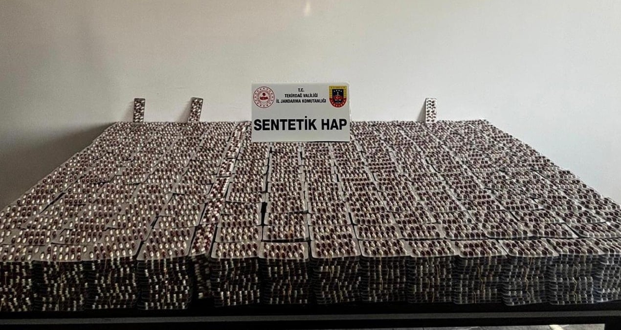 Bursa’da dev uyuşturucu operasyonu: 600 bin hap ele geçirildi