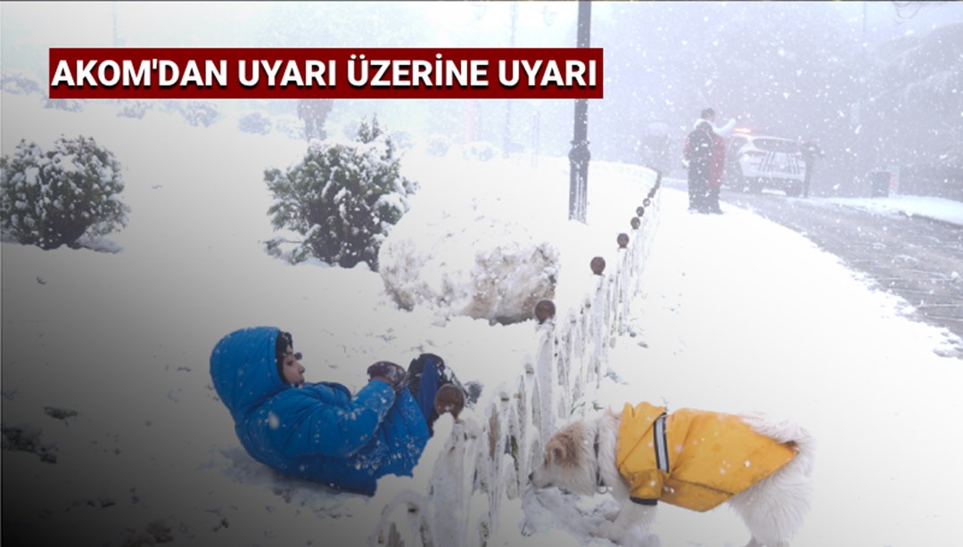 İstanbul’da uyarı üstüne uyarı geliyor… Kar kapıya dayandı: Uçuş iptalleri de başladı