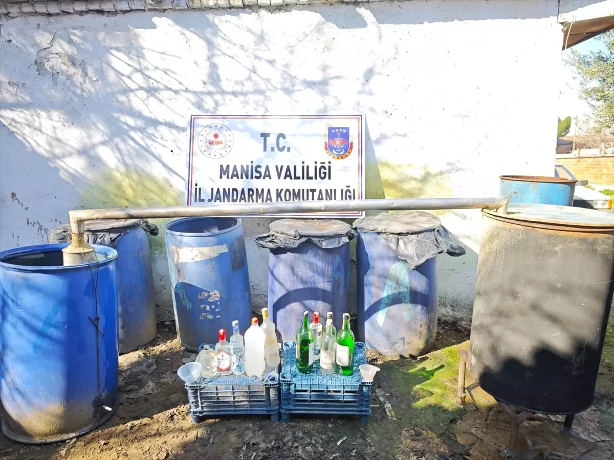 Salihli’de Sahte İçki Operasyonu