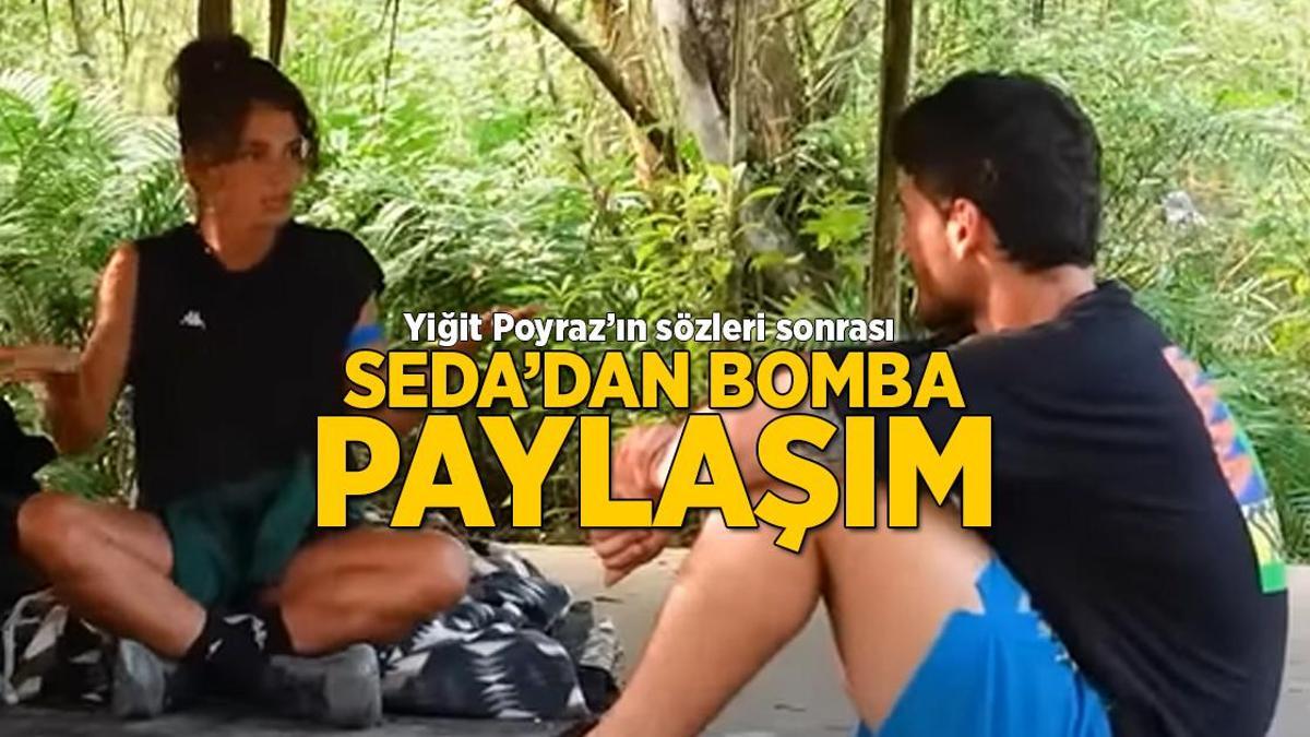 Survivor’da Yiğit Poyraz’ın sözleri damga vurdu! Seda Ocak’tan bomba paylaşım