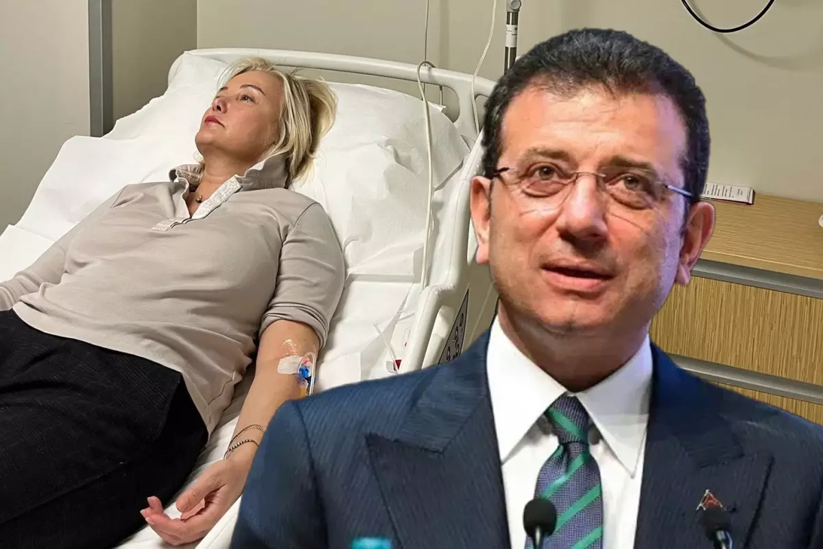 Berna Laçin, İmamoğlu’nun tutuklanmasının ardından hastanelik oldu
