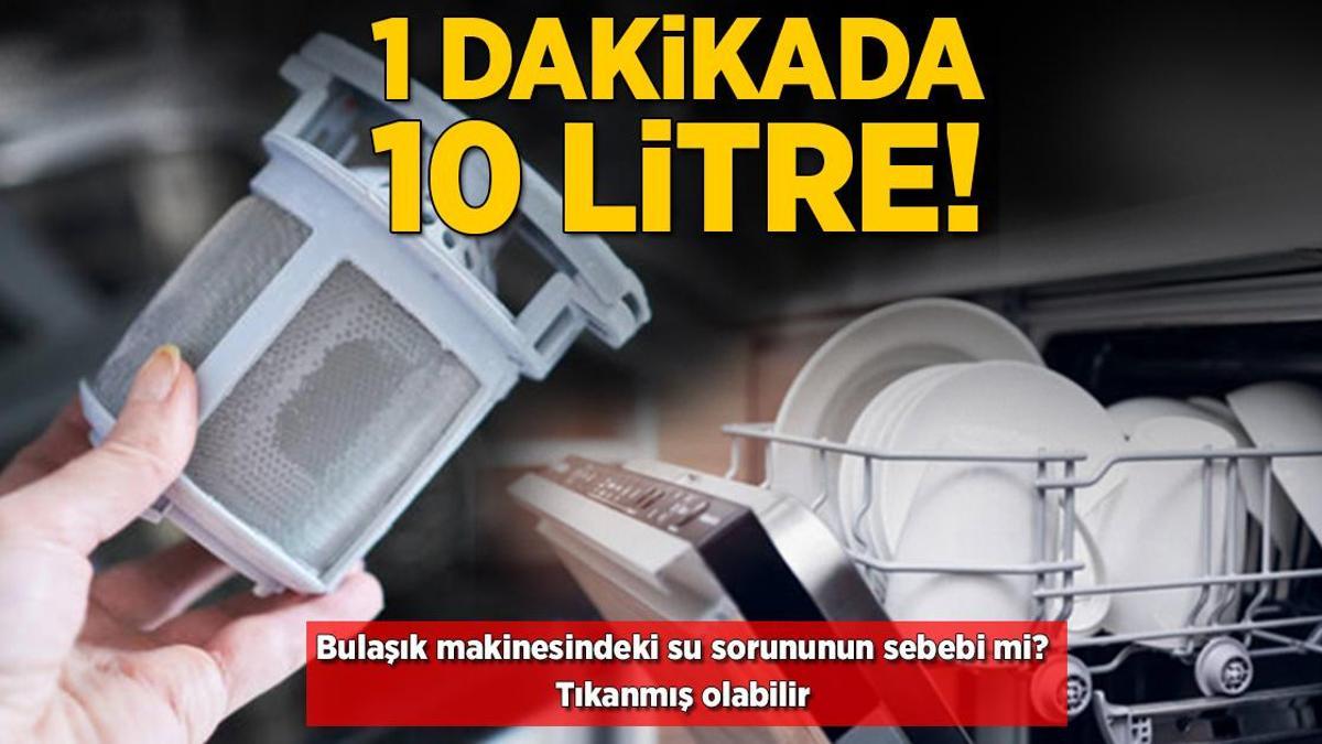 Bulaşık makineniz su almıyor mu? Cep yakmayan çözüm: Servise son, buraya bakın
