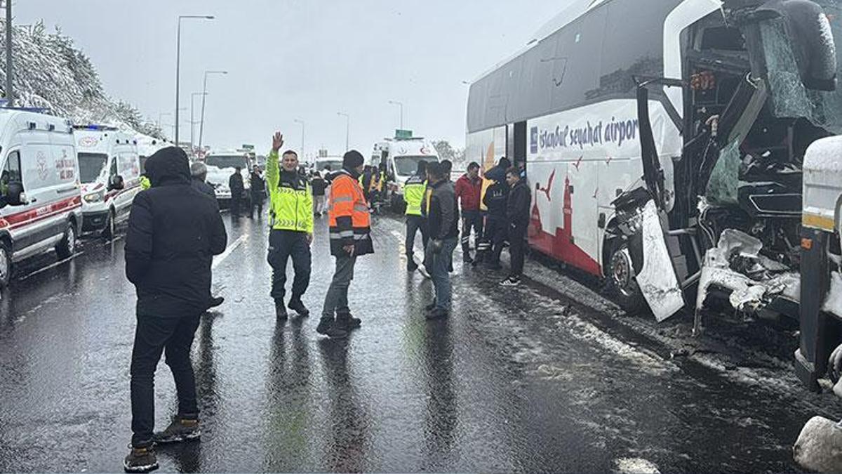 SON DAKİKA… Bolu’da zincirleme kaza: Çok sayıda yaralı var
