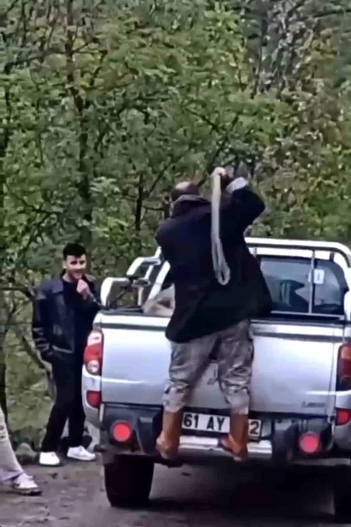 Trabzon’da Köpeğe Şiddet Uygulayan Kişi Gözaltına Alındı