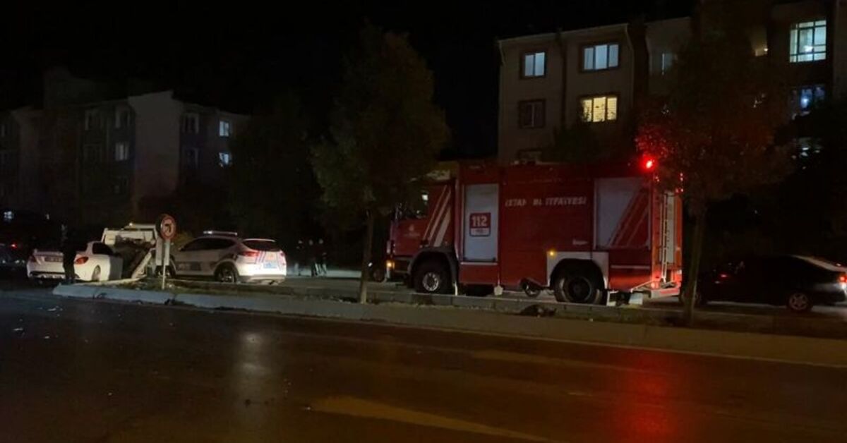Başakşehir’de cip ile otomobil çarpıştı: 5 yaralı